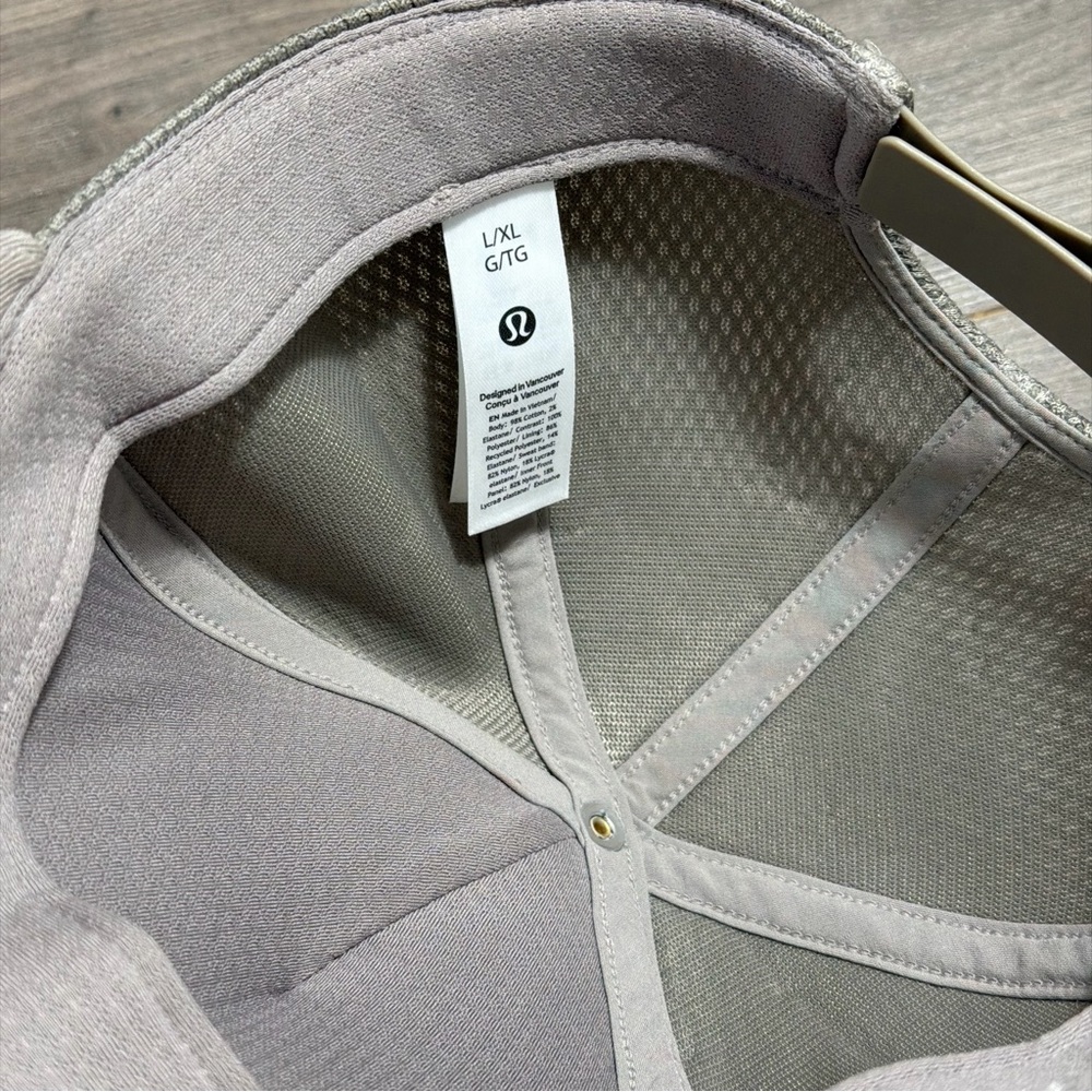 Lululemon Logo Trucker Hat in Light Taupe - Picture 5 of 6